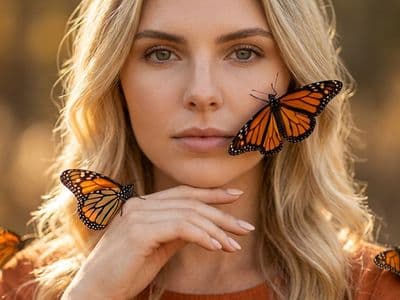Портреты с бабочками: генерация уникальных фото с помощью нейросети