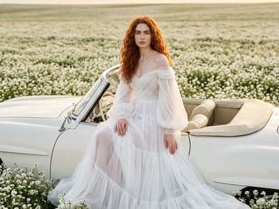 Портрет в белом платье: генерация фото и видео с помощью нейросети