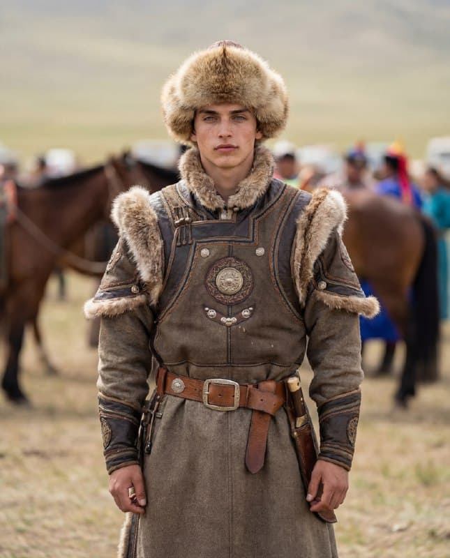 Нейросетевая фотосессия в стиле кочевника онлайн