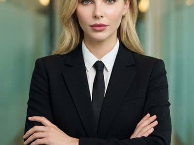 Портрет с галстуком для резюме и деловых профилей с помощью нейросети