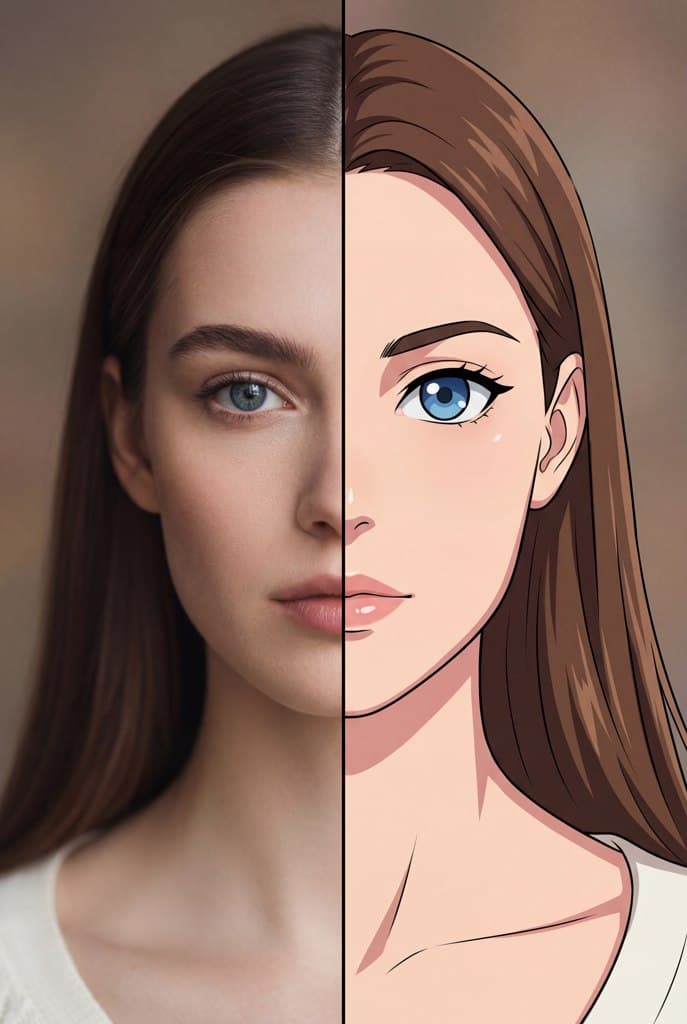 Фото в аниме стиле онлайн — сделать аниме из фото с ИИ