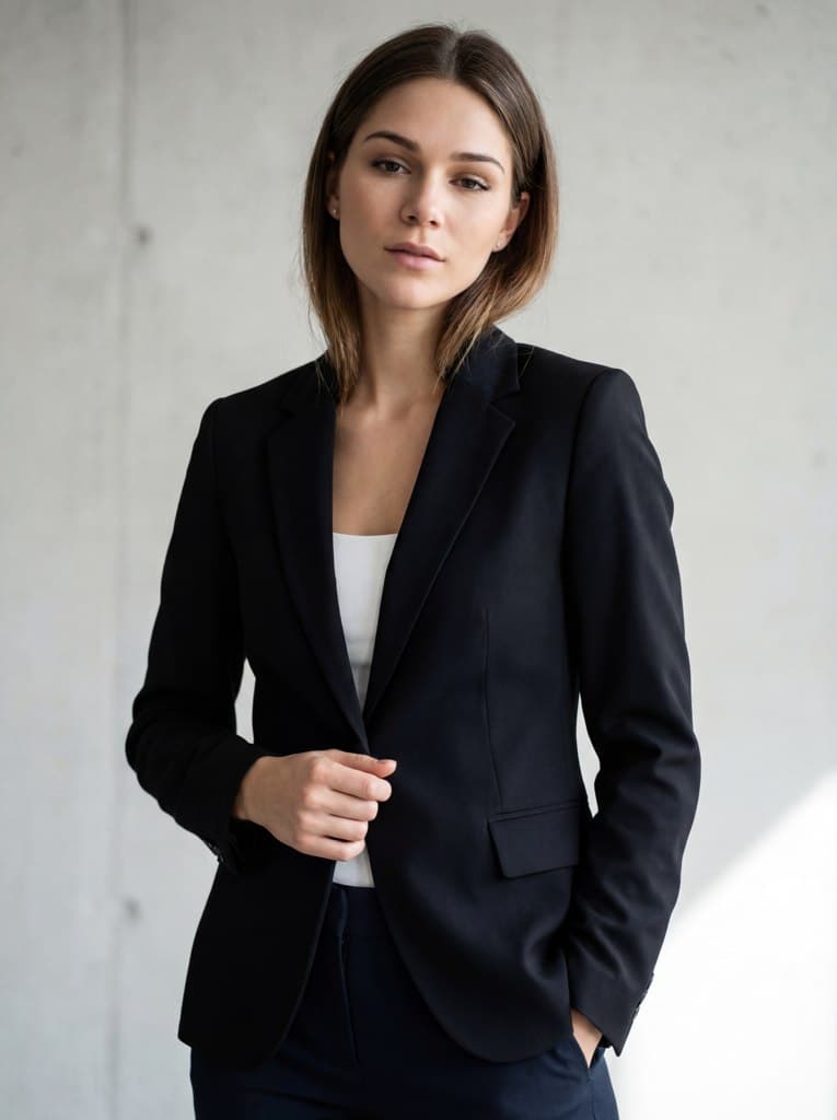 Создайте стильную фотосессию в пиджаке с нейросетью