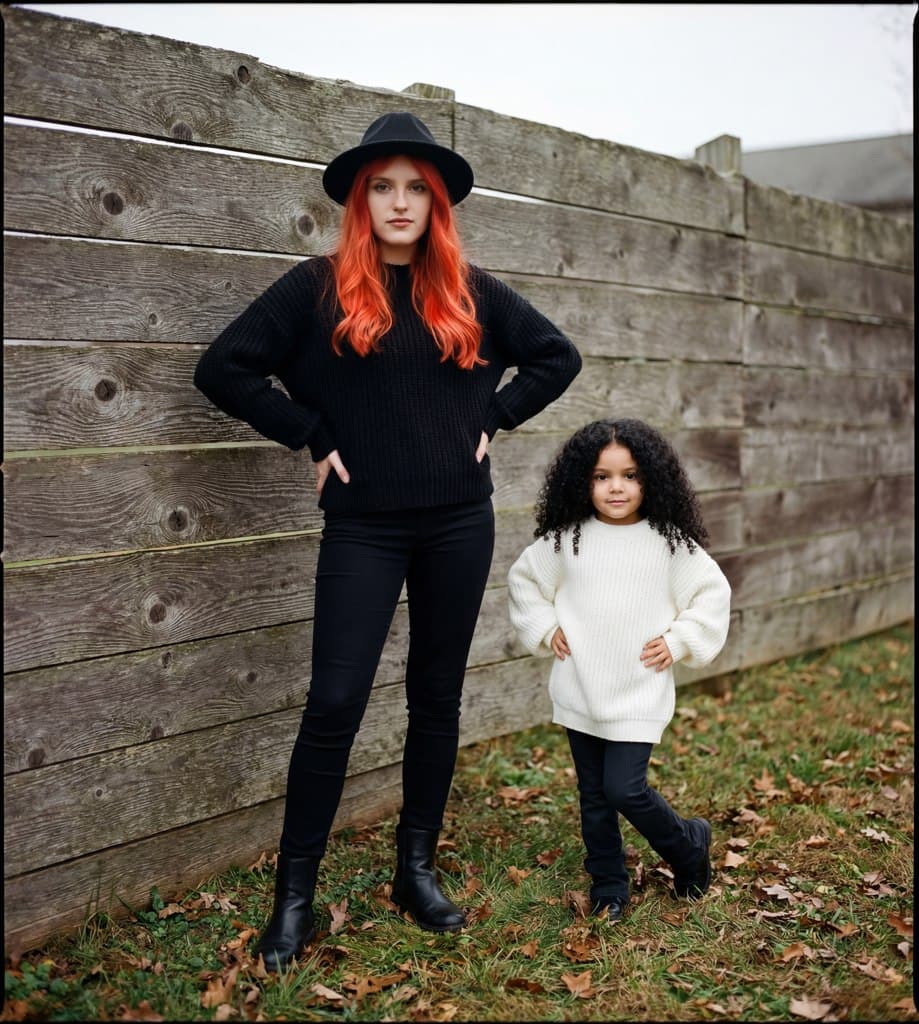 Создайте уникальную семейную фотосессию с нейросетью