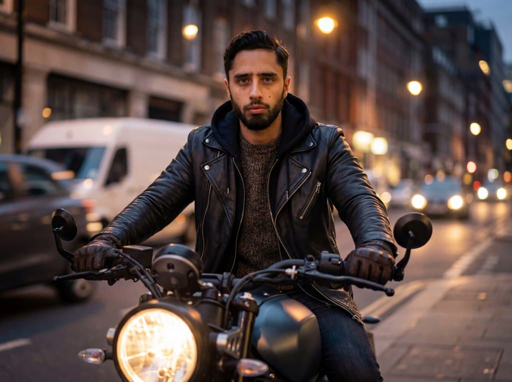 Создайте уникальную фотосессию на мотоцикле с нейросетью