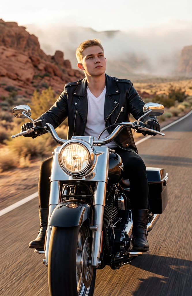 Создай уникальную фотосессию с мотоциклом для себя