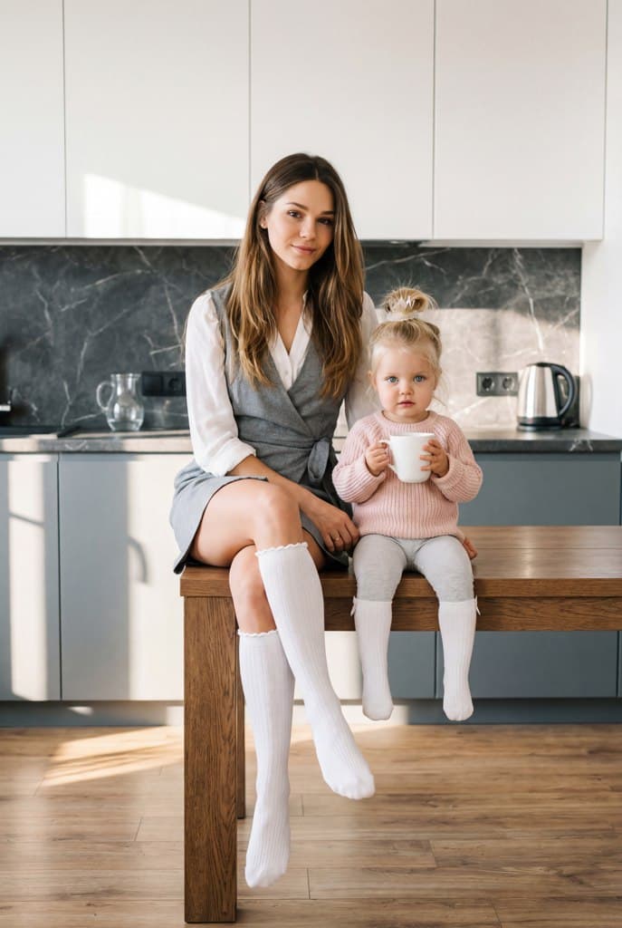 Создайте уникальную фотосессию на кухне с детьми