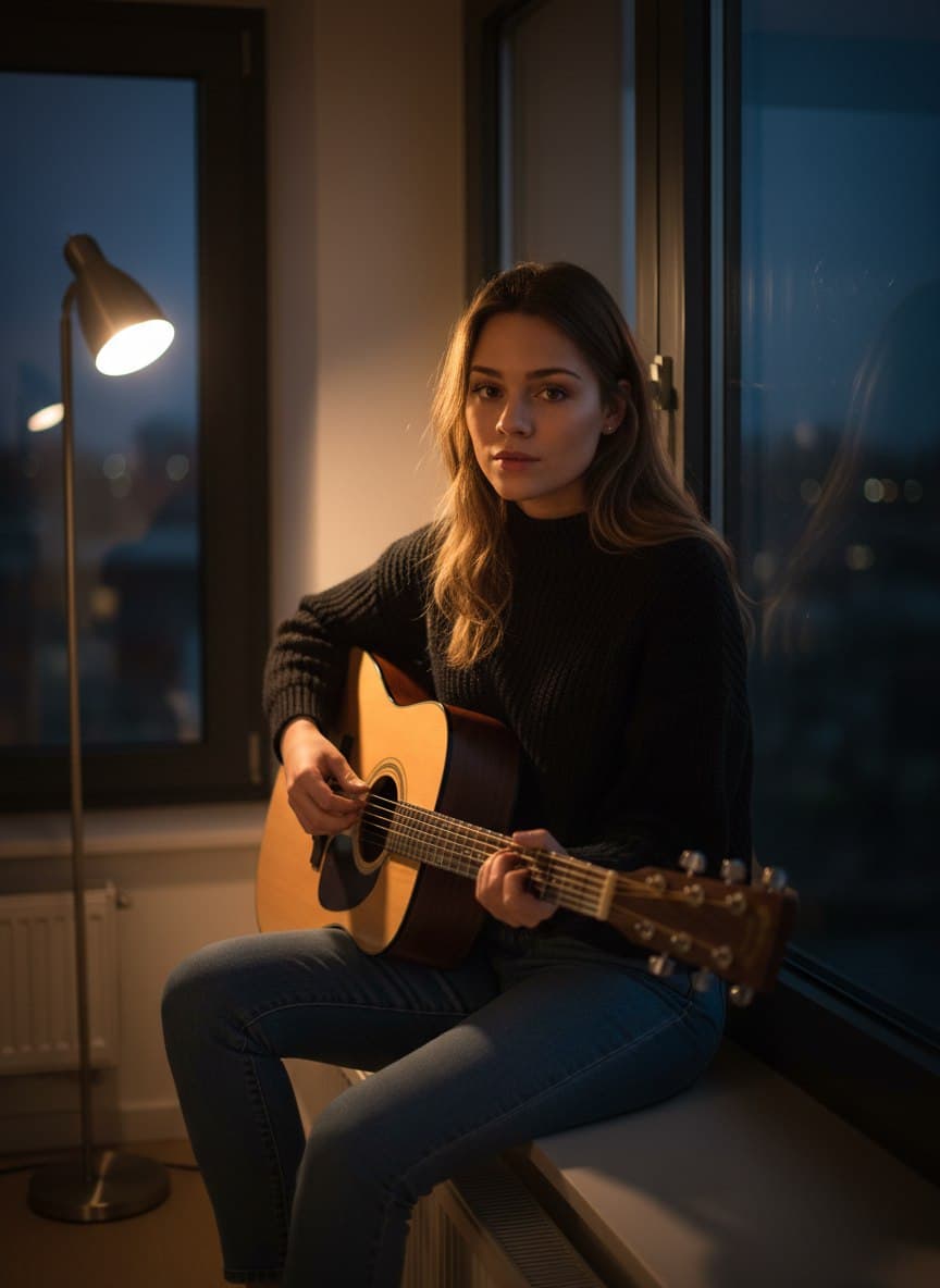 Создайте уникальную фотосессию у окна с нейросетью