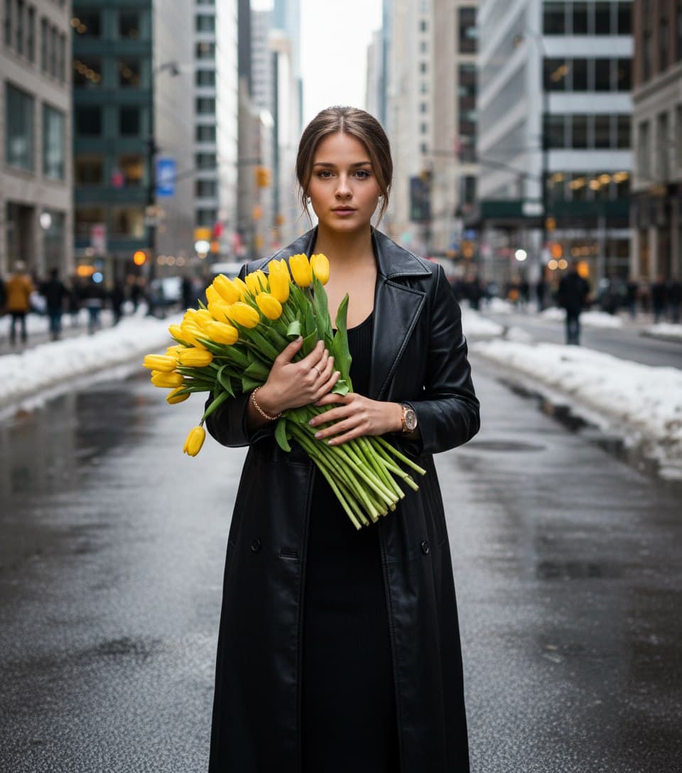 Создайте уникальную фотосессию в стильном плаще