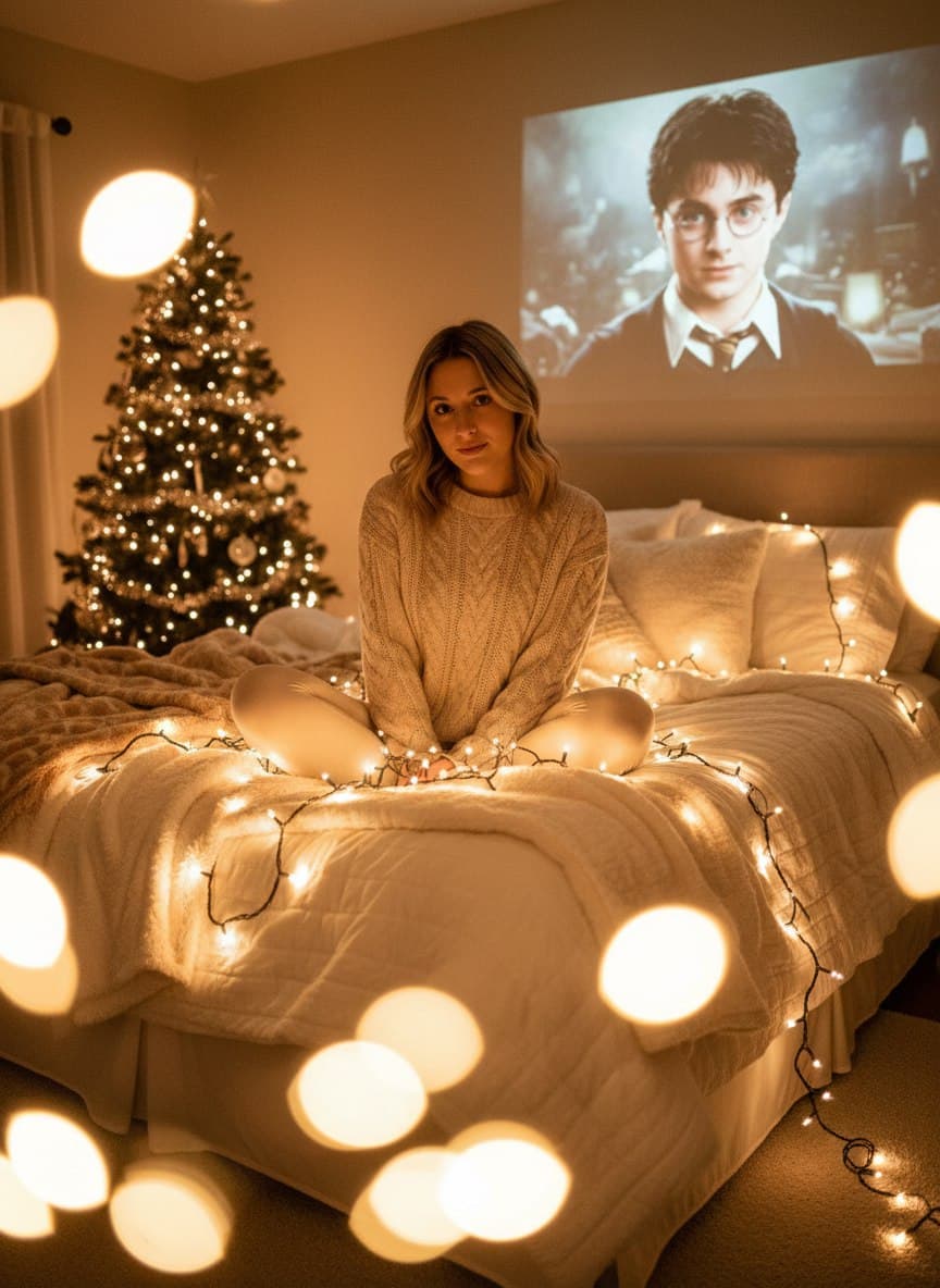 Фотосессия с проектором в уникальном стиле