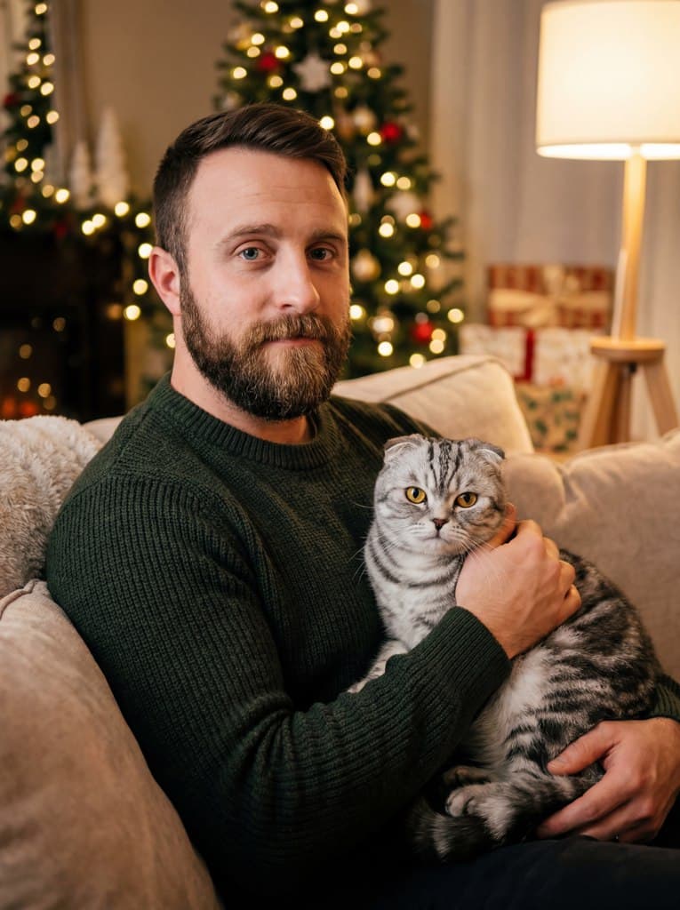 Создайте уникальную фотосессию с вашим котом дома