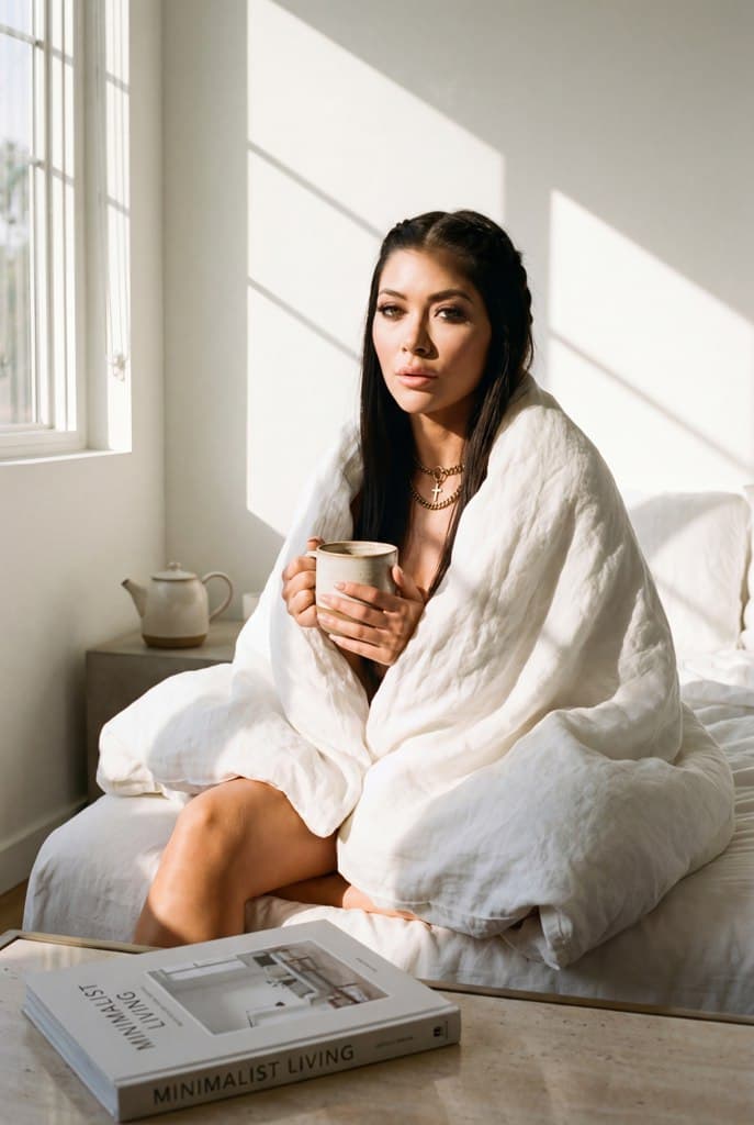 Утренняя фотосессия в стиле нейросети