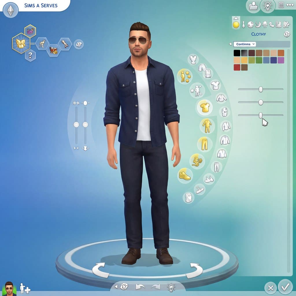 Создайте персонажа в стиле Симс по своей фотографии онлайн
