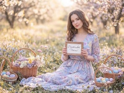 Идеи фотосессии на Пасху