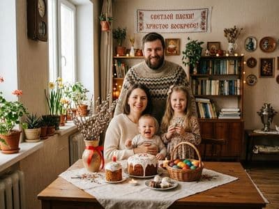 Фотосессия на Пасху 