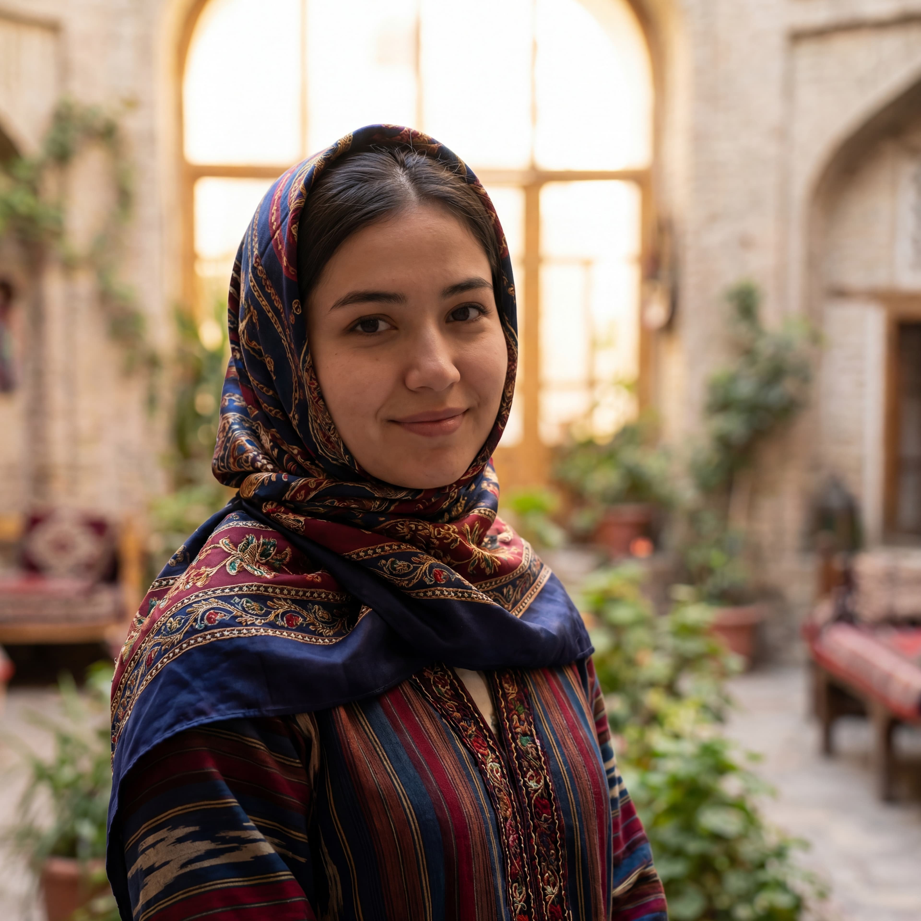 Портрет в платке