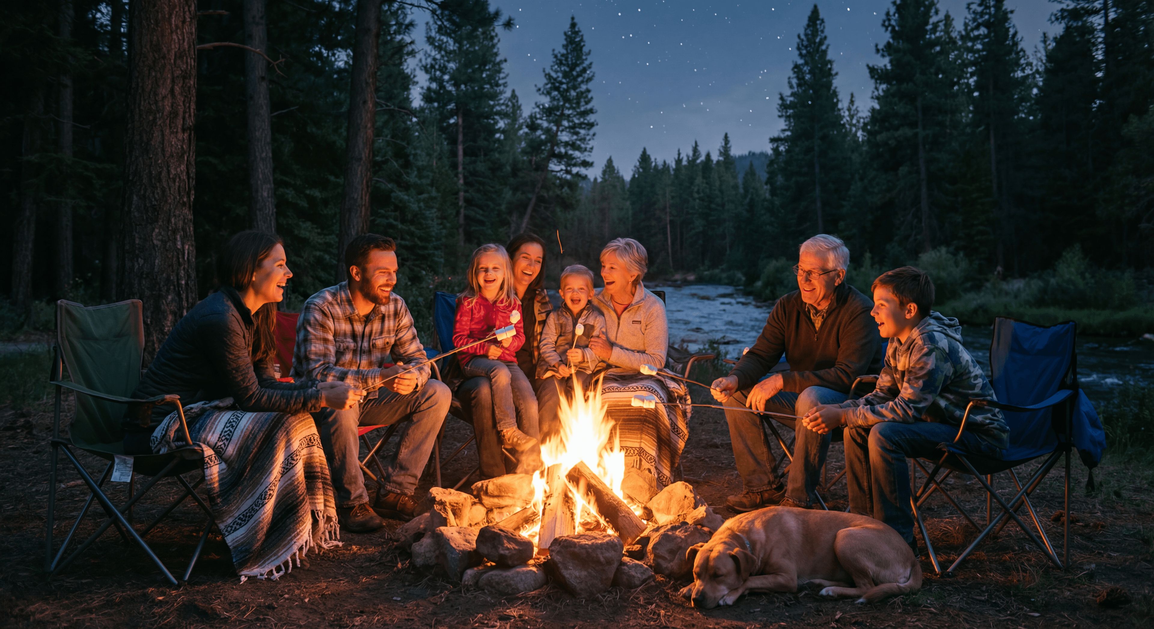 портрет у костра — 2