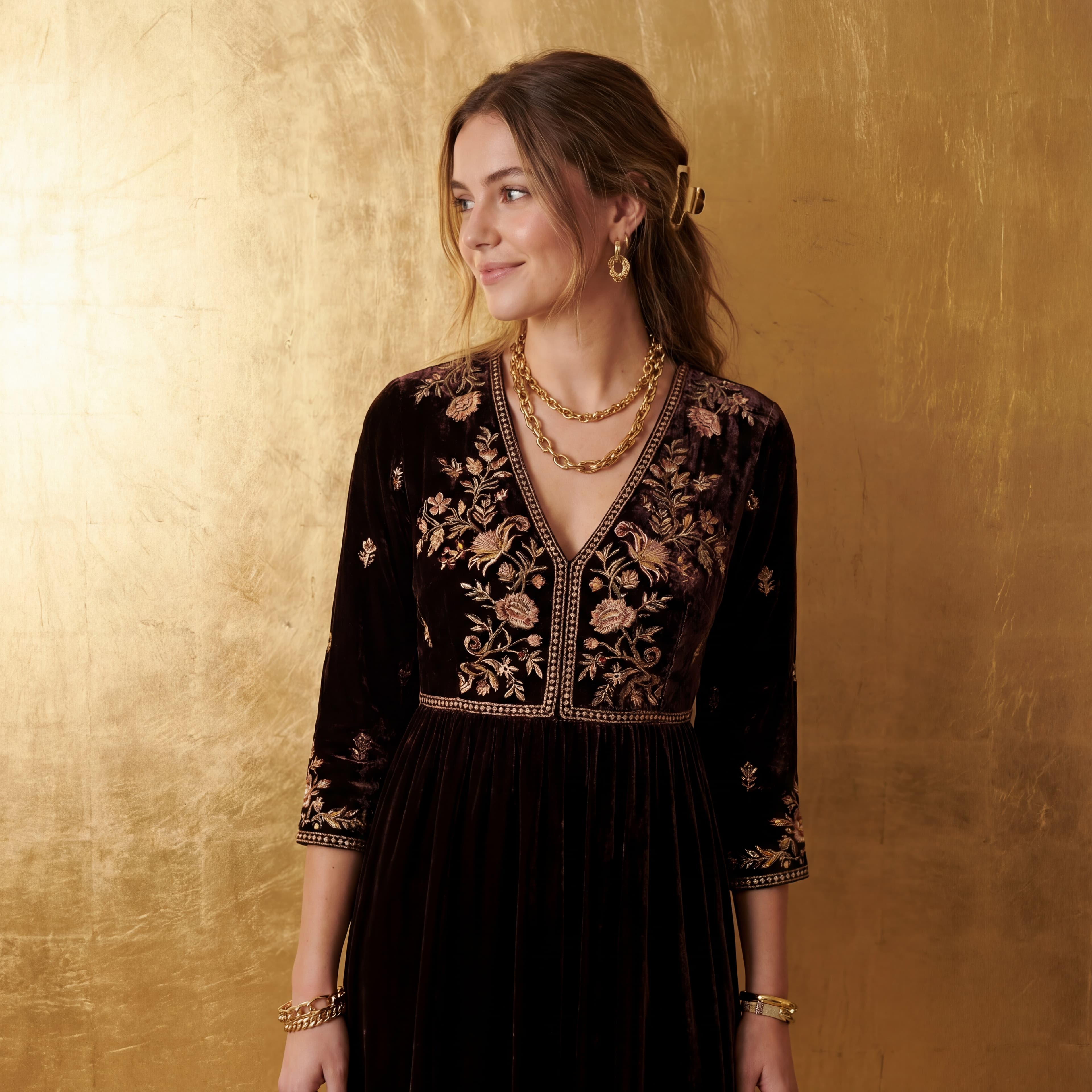 портрет на золоте — 1