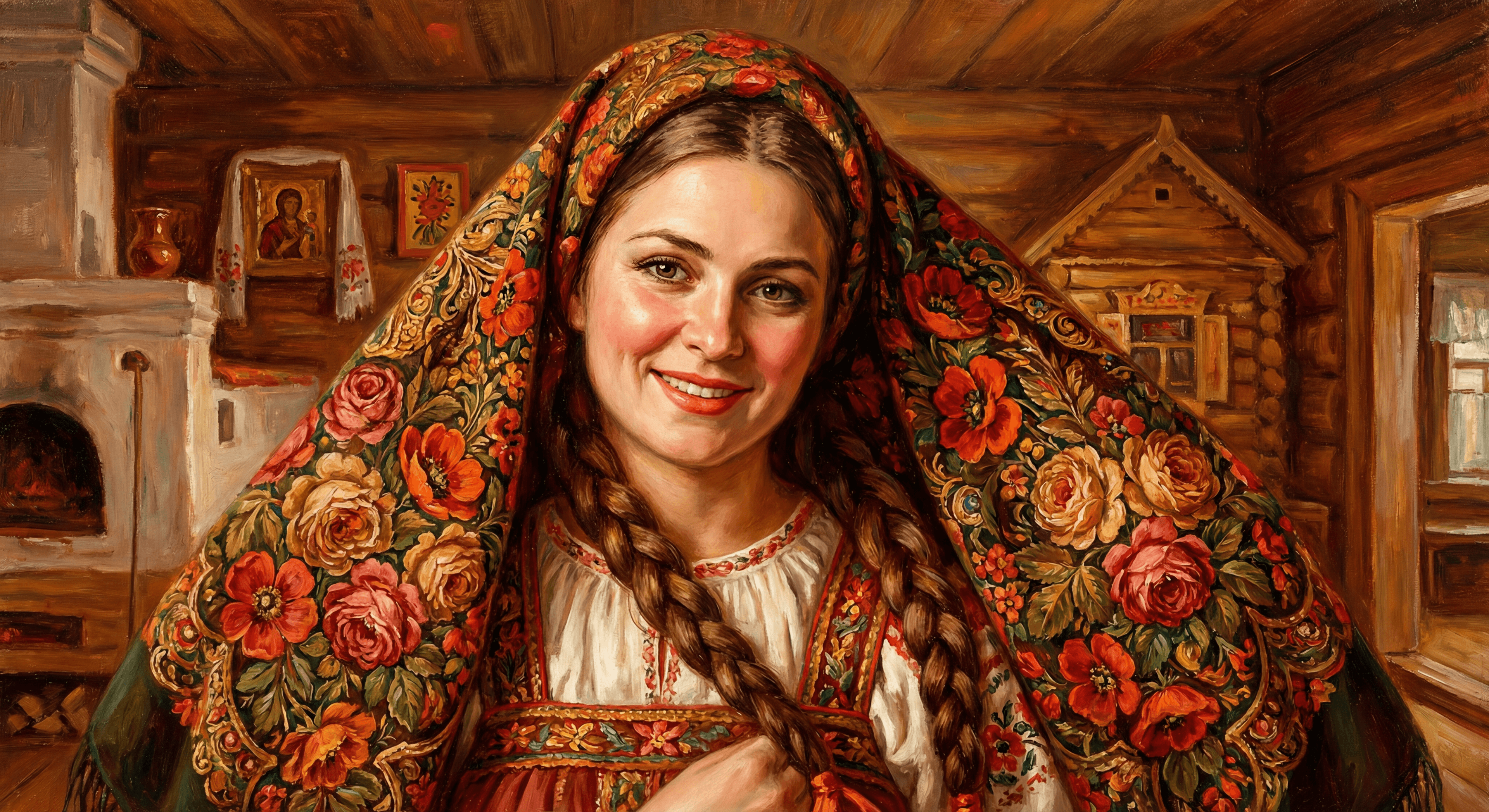 Портрет в платке