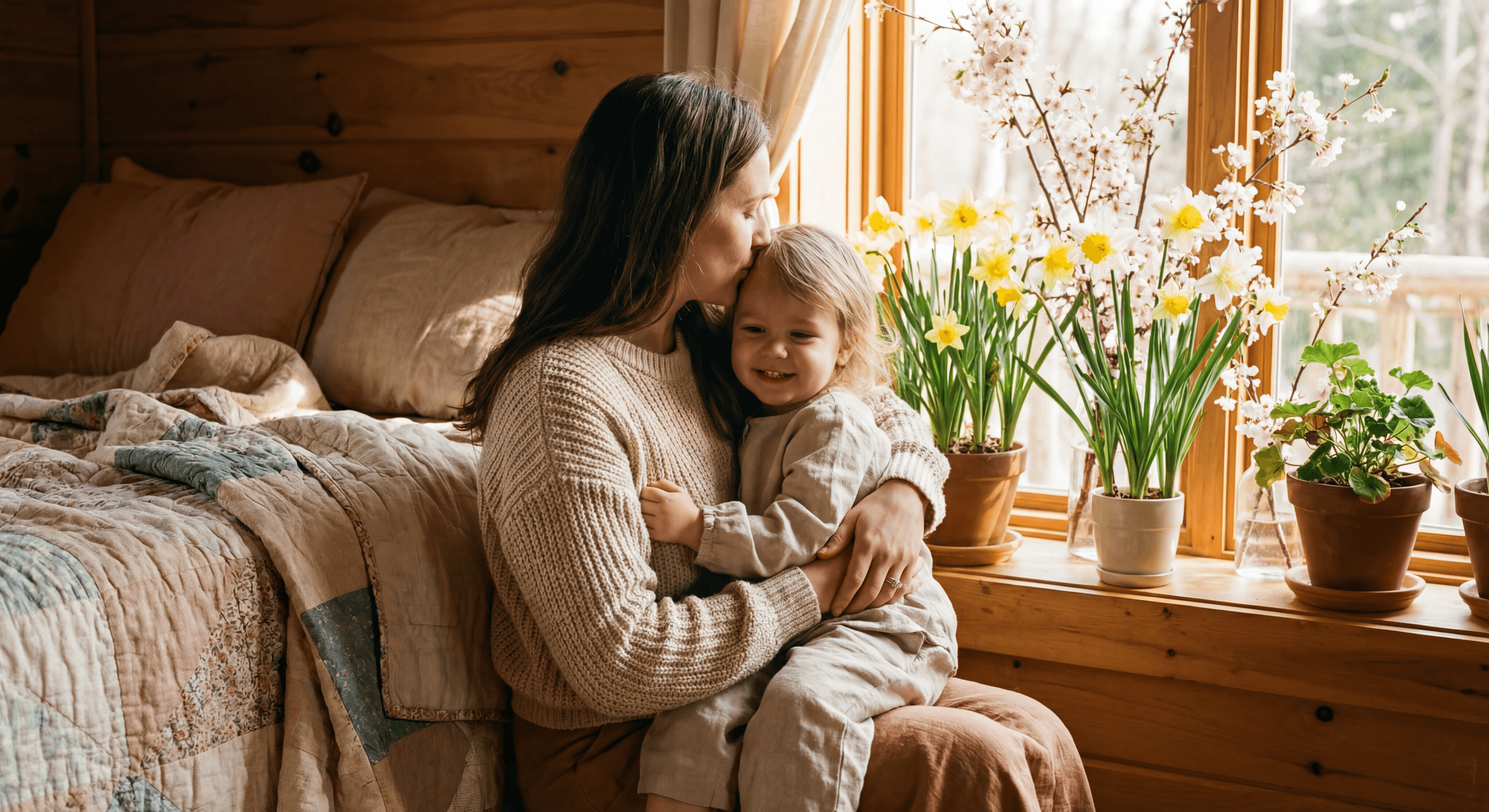 Портрет с мамой, семейное фото