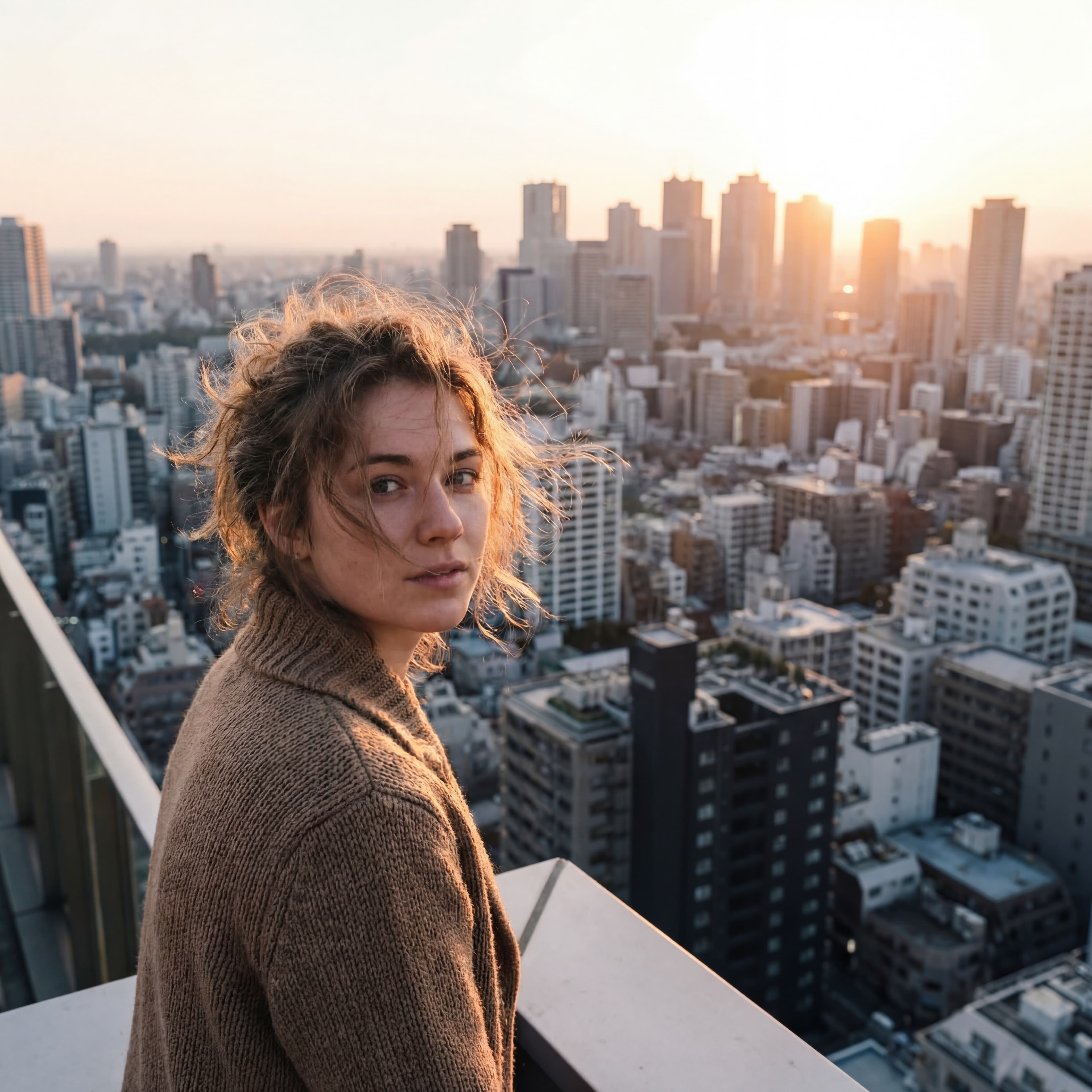 портрет на крыше — 1