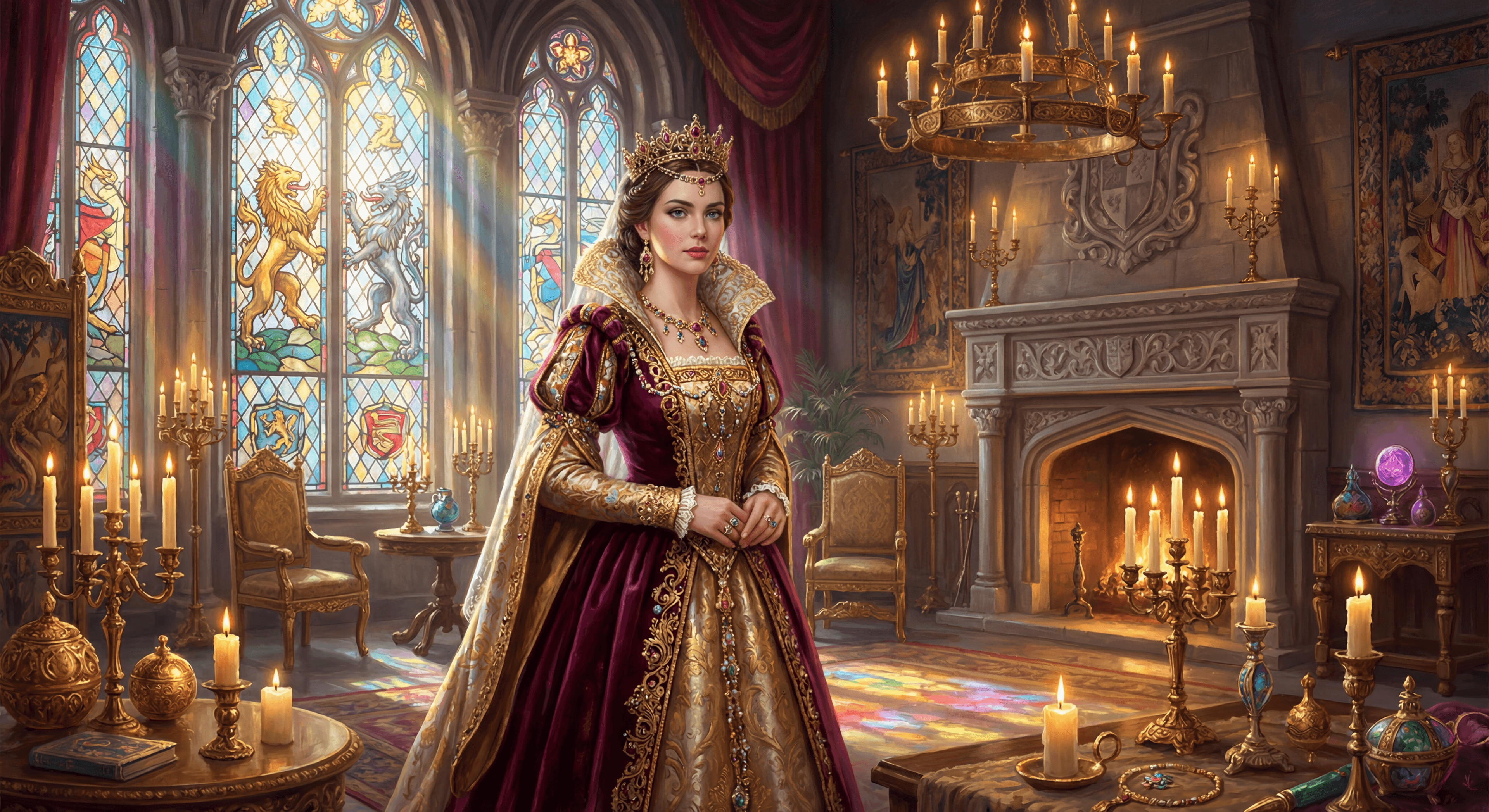 Портрет в замке