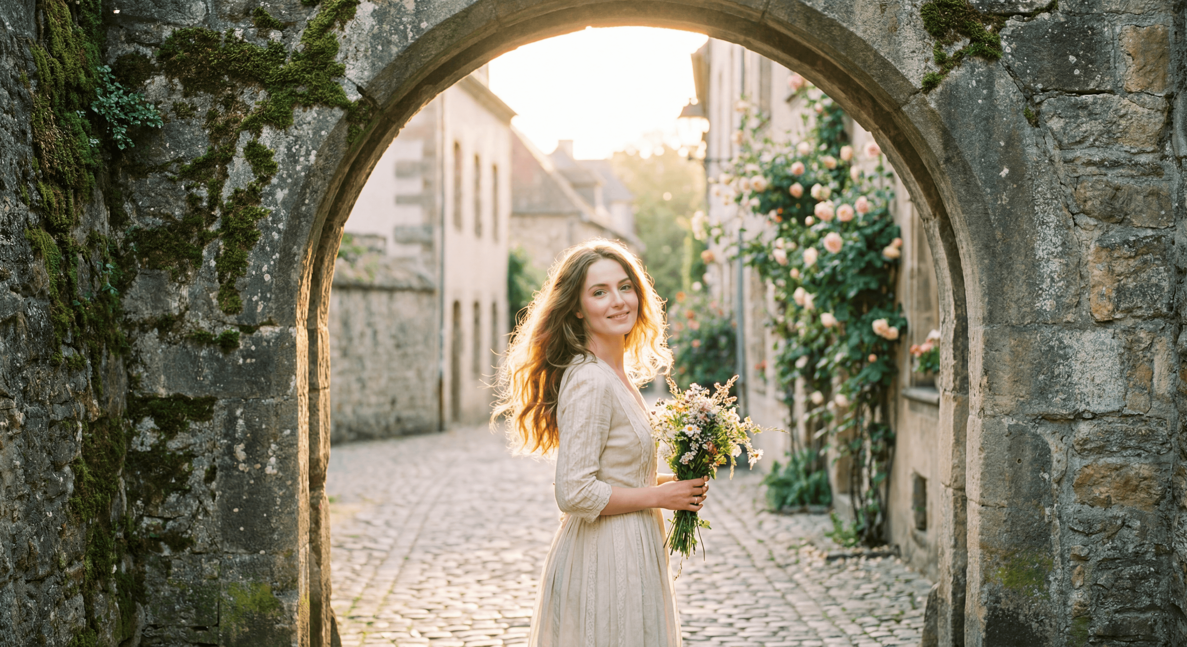 Портрет в арке с помощью нейросети — создайте уникальное фото онлайн