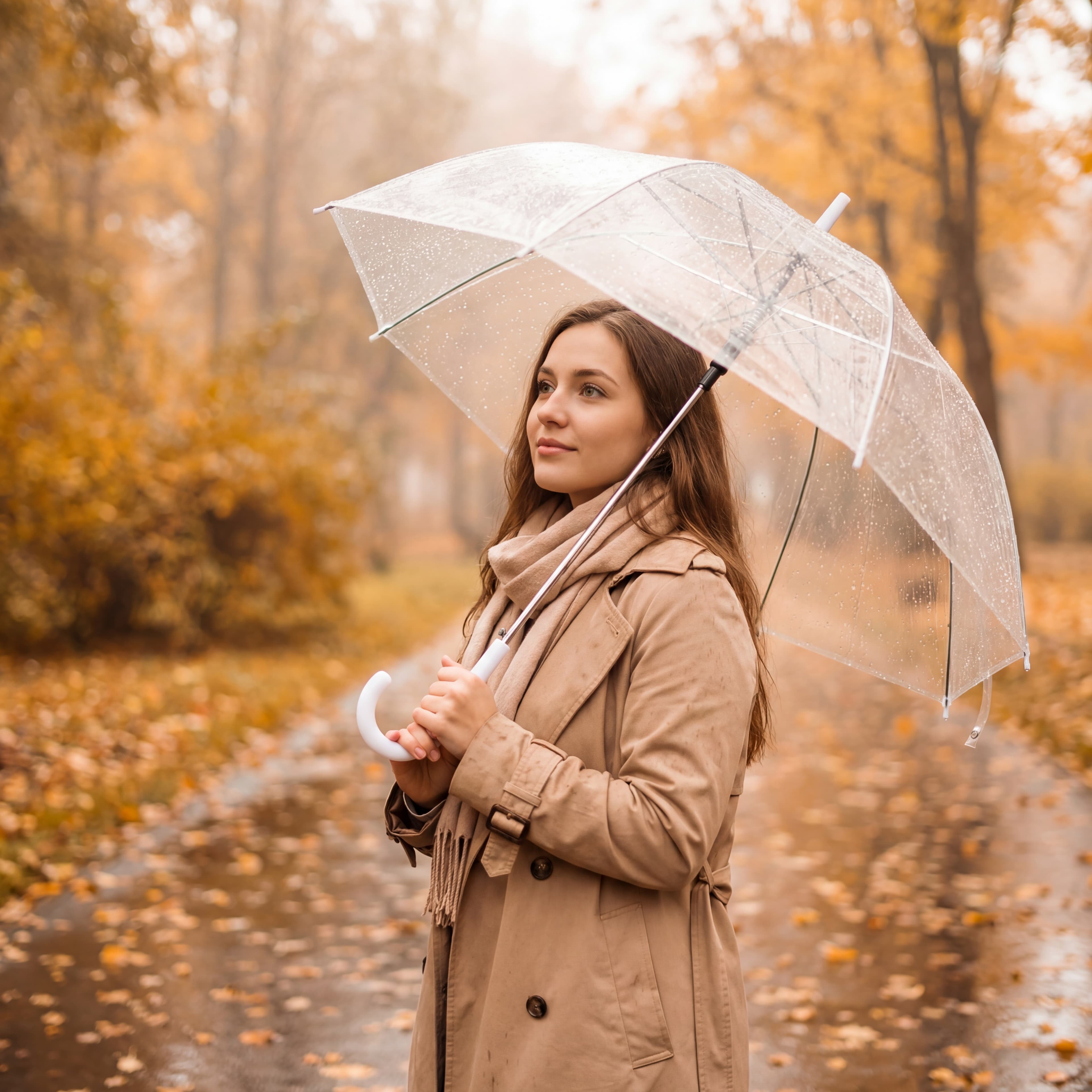 Портрет с зонтом