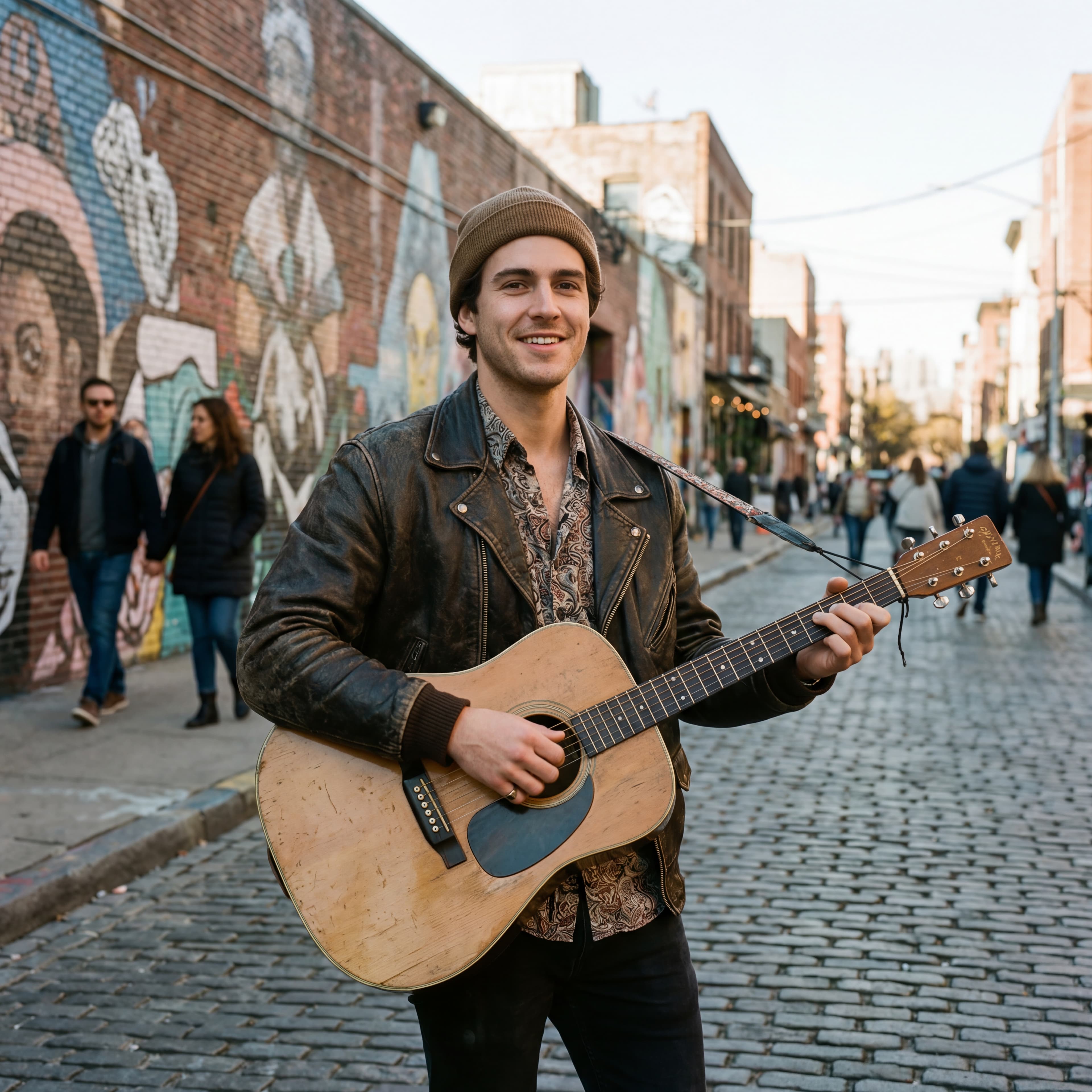 Портрет с гитарой