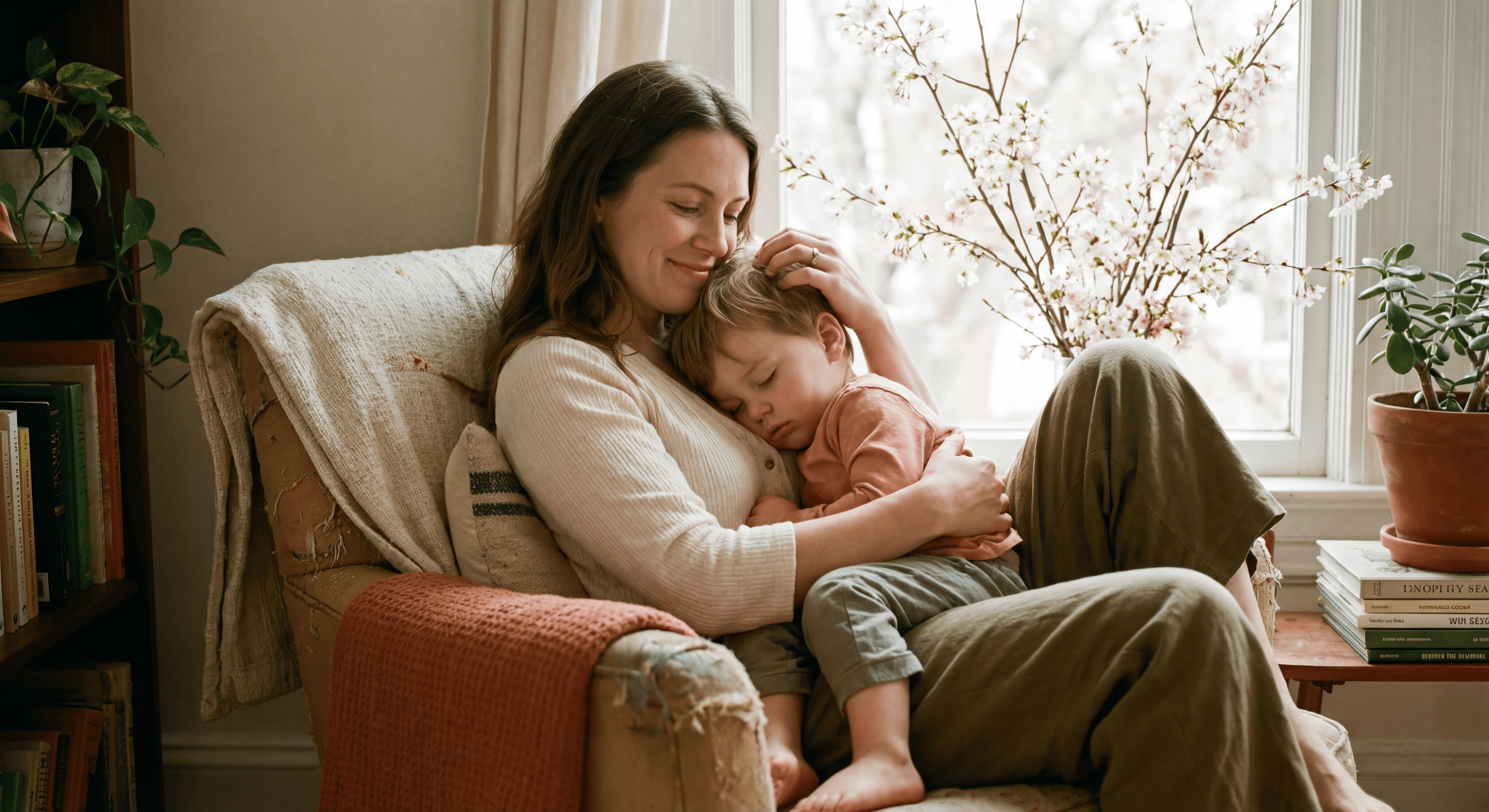 Портрет с мамой, семейное фото