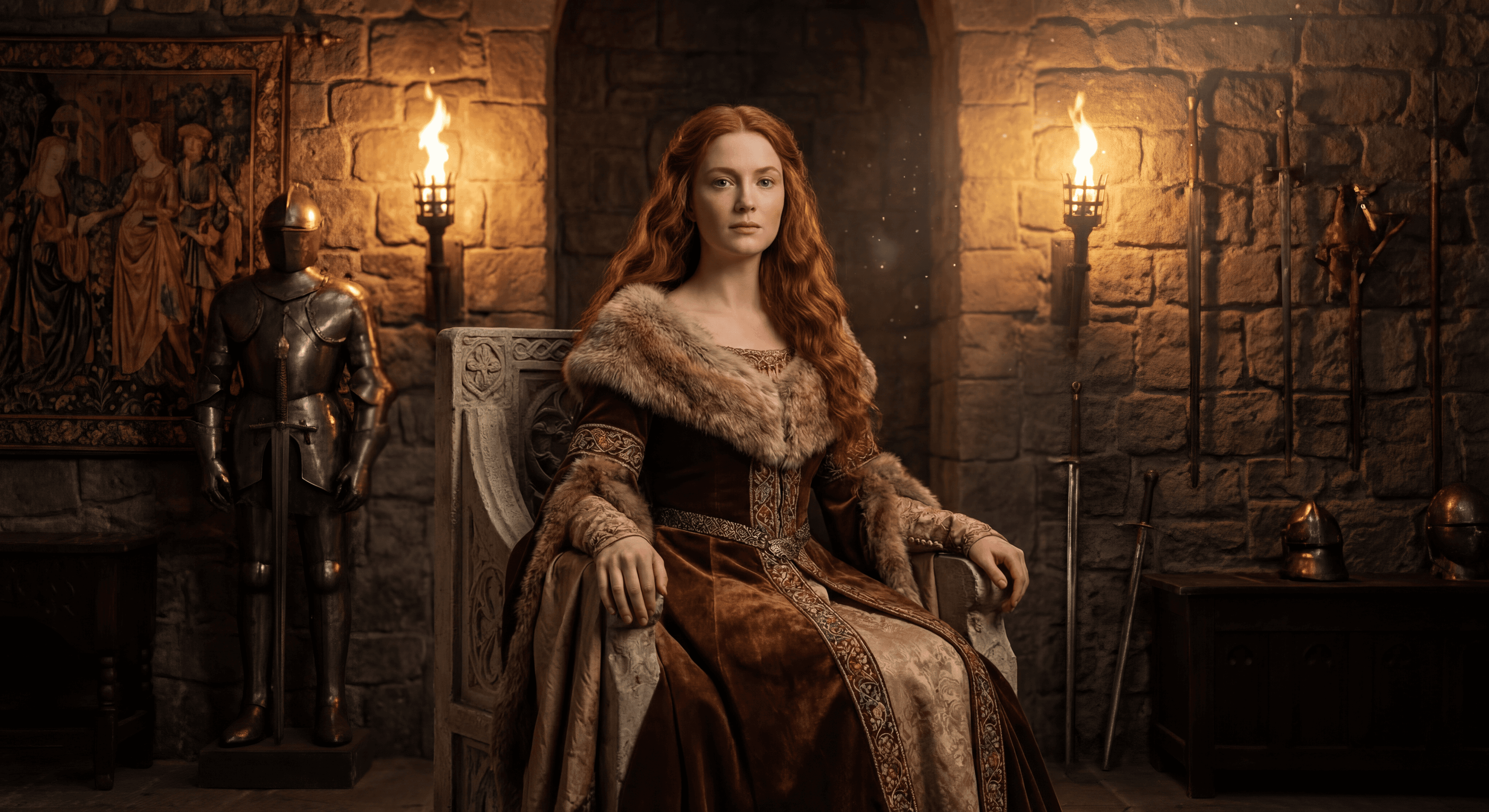 Портрет в замке: генерация фото и видео с антуражем и стилем эпохи