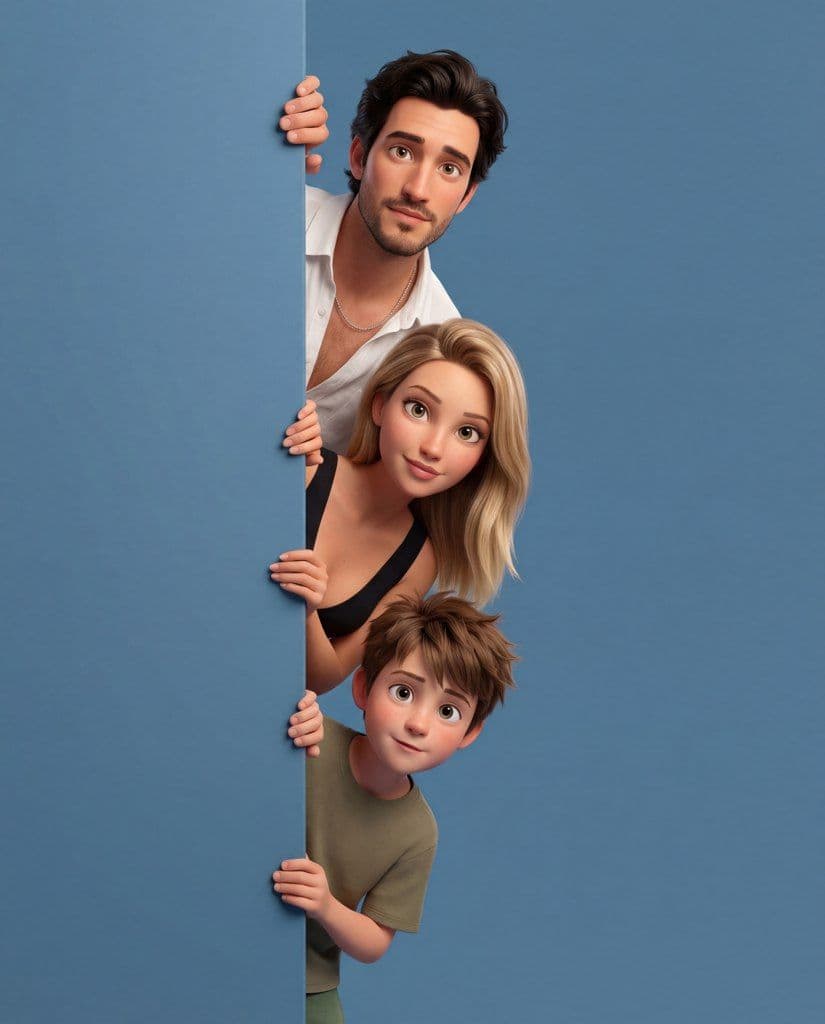 Фото в стиле Пиксар онлайн с помощью AI нейросети