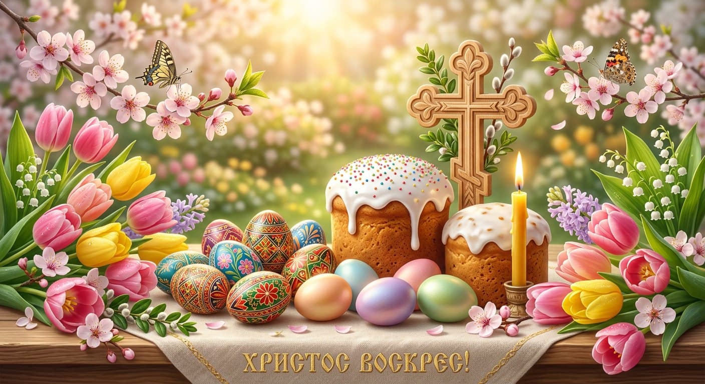 Открытки пасхальные