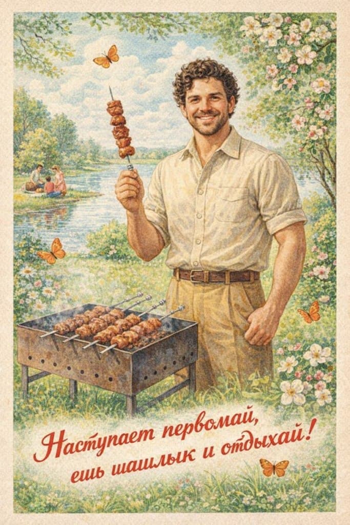Поздравления с 1 мая мужу