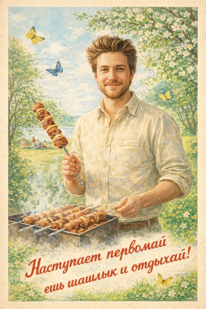 Поздравления с 1 мая мужу
