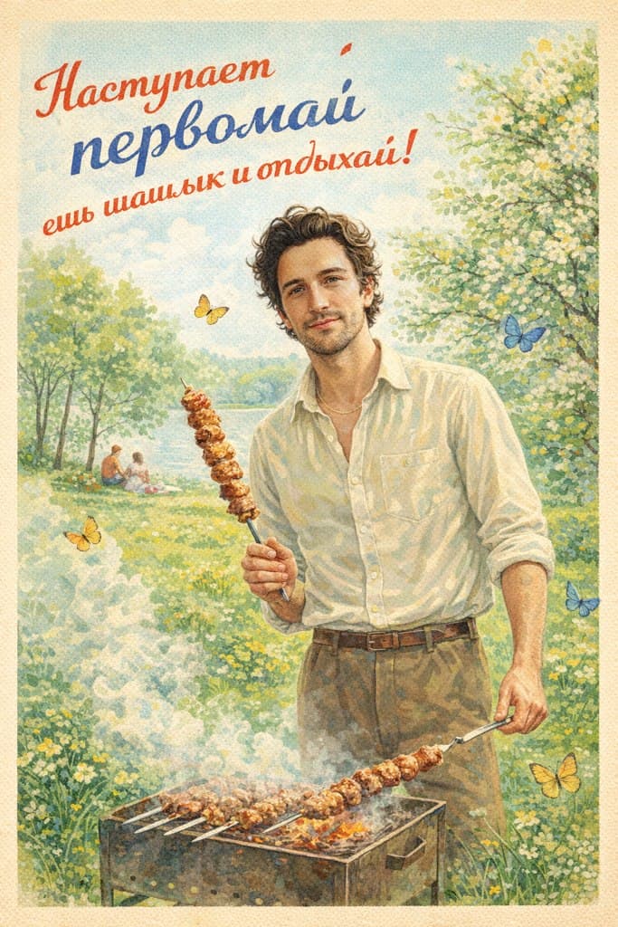 Поздравления с 1 мая мужу