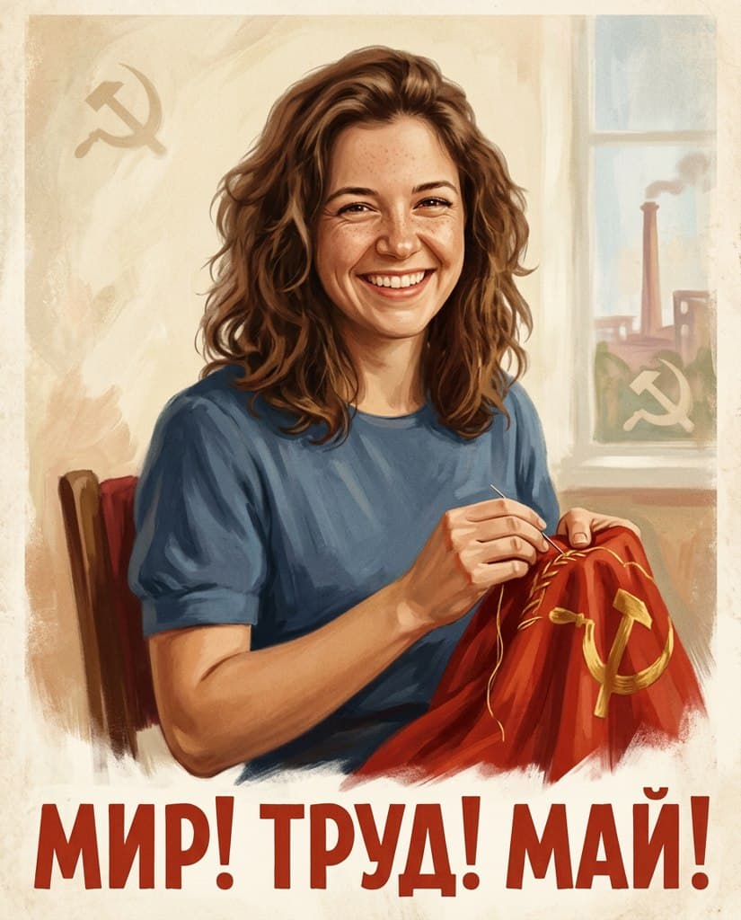 Фотосессия мир труд май