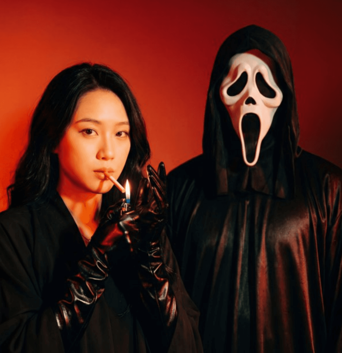 Фотосессия в стиле «Крик» с помощью нейросети