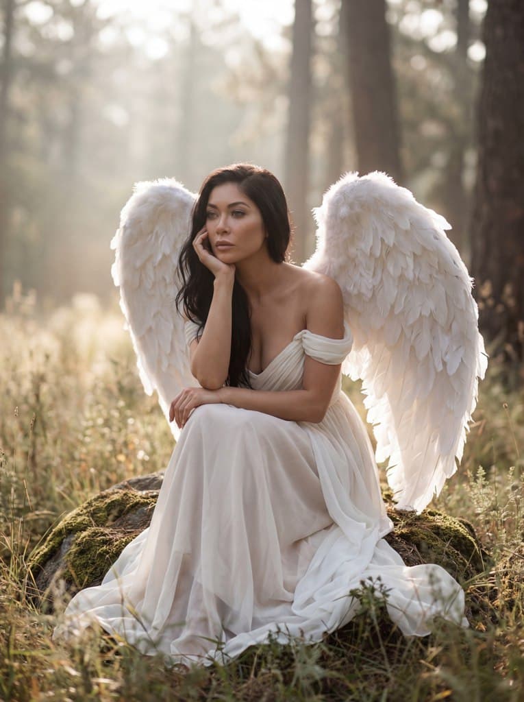 Создайте волшебную фотосессию с ангельскими крыльями