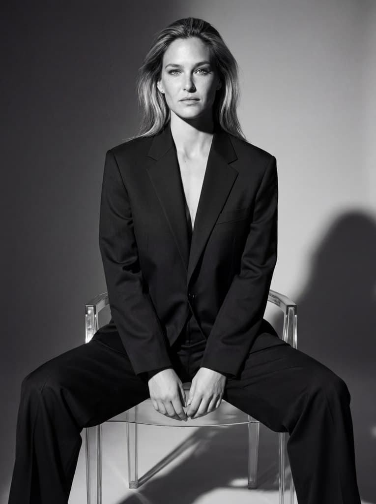 Создайте уникальную черно-белую фотосессию в стиле костюмов