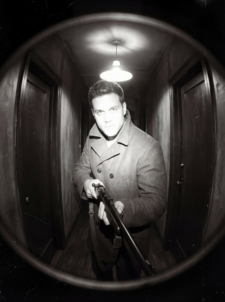 Создавайте уникальные картинки с эффектом вида из дверного глазка