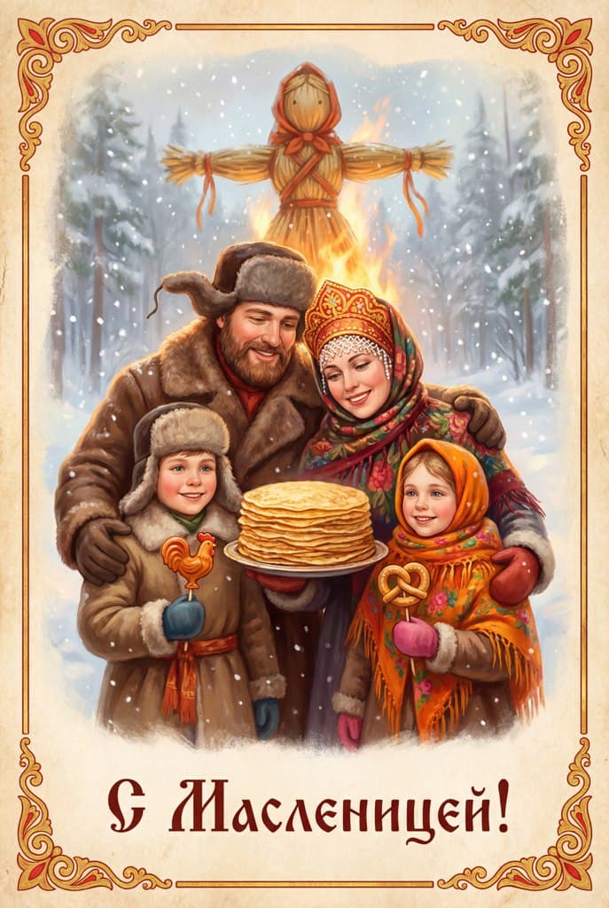 фотосессия на масленицу