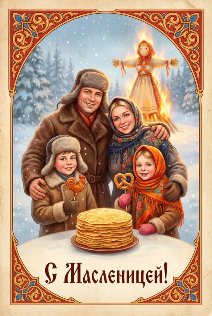 масленица нейросеть