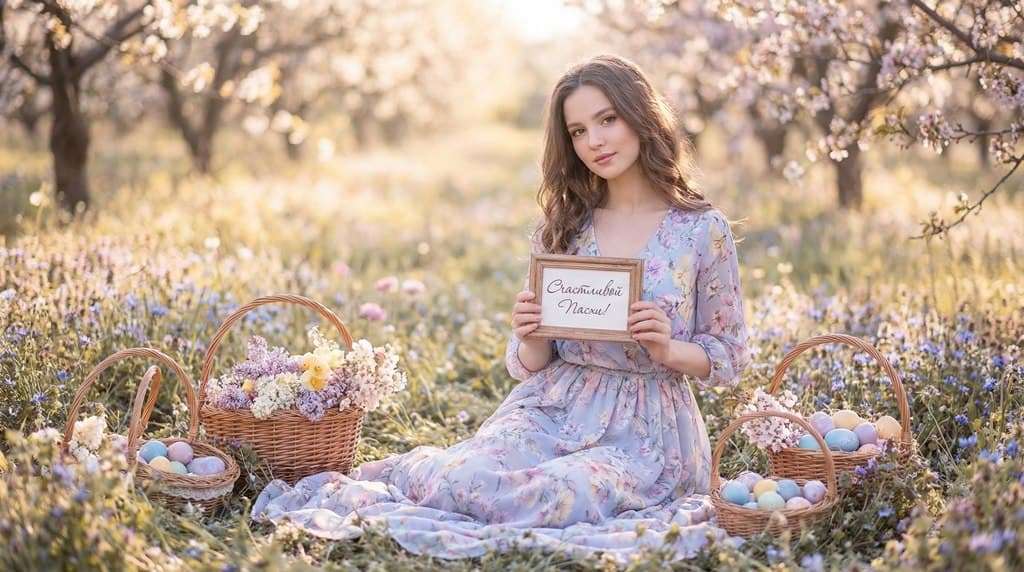 Идеи фотосессии на Пасху