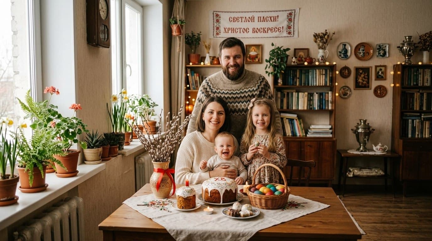 Фотосессия на Пасху